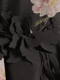 Natura Linen And Silk Mini Dress