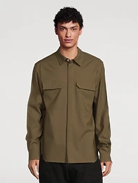Porterville Stretch Wool Overshirt