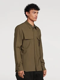 Porterville Stretch Wool Overshirt