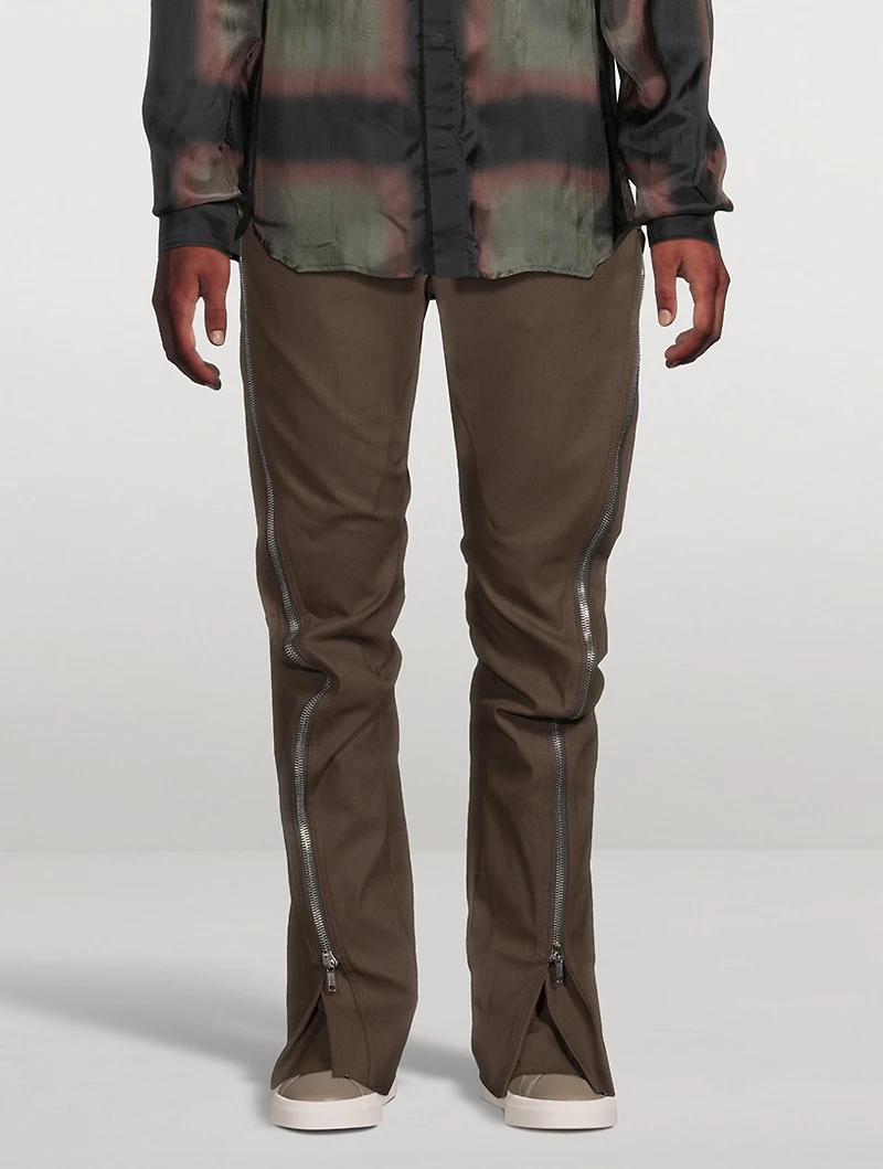 Bolan Banana Bootcut Zip Pants