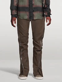 Bolan Banana Bootcut Zip Pants