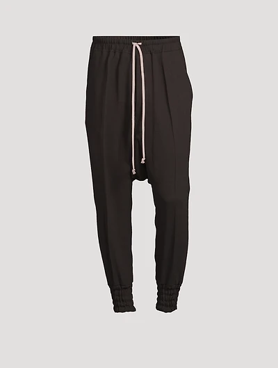 Wool Jogger Pants