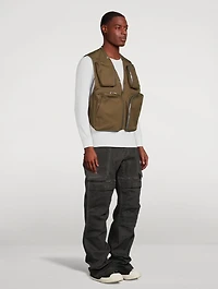 Porterville Cotton Poplin Cargo Vest