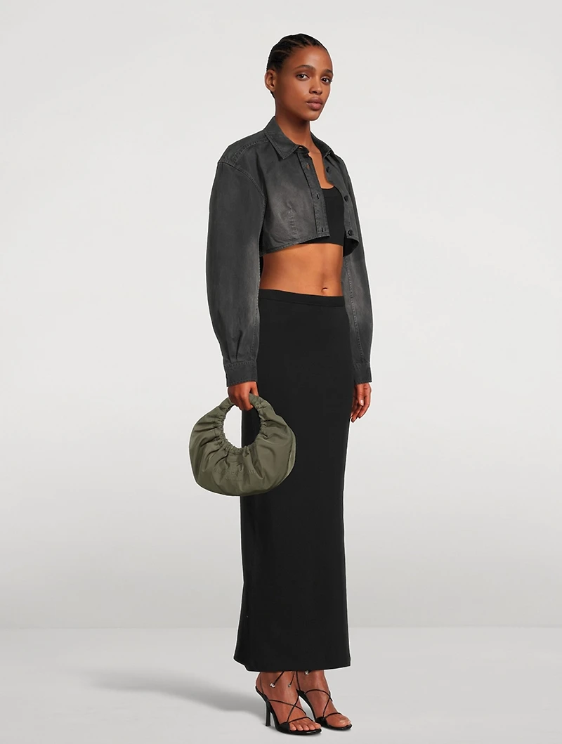 Small Crescent Shoulder Bag