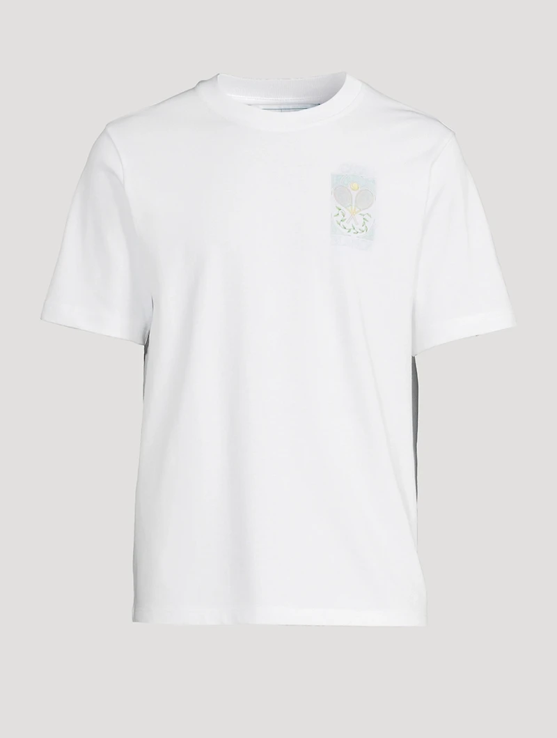 Tennis Pastelle Organic Cotton T-Shirt