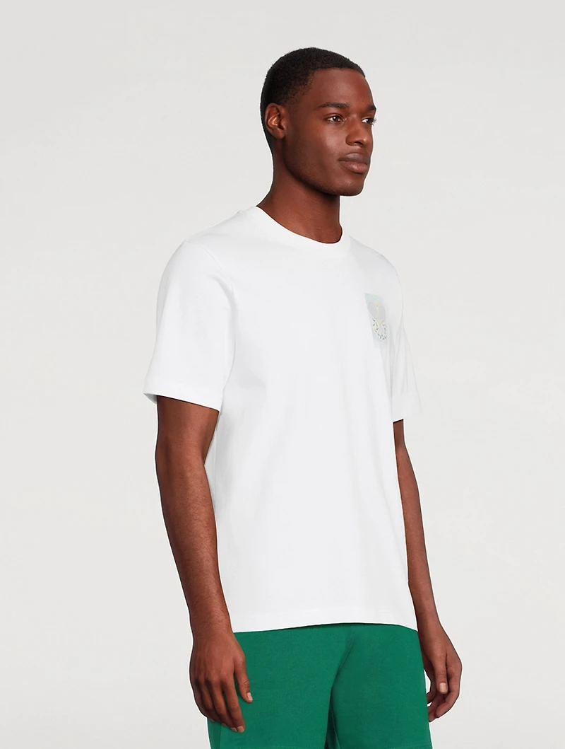 Tennis Pastelle Organic Cotton T-Shirt