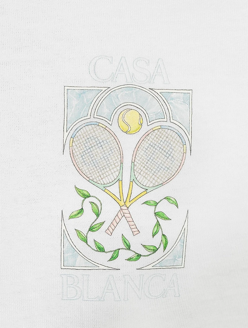Tennis Pastelle Organic Cotton T-Shirt