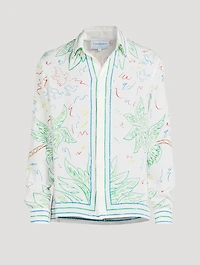 Crayon Tennis Club Silk Shirt
