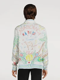 Crayon Tennis Club Silk Shirt