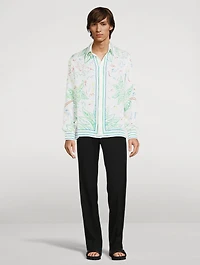 Crayon Tennis Club Silk Shirt