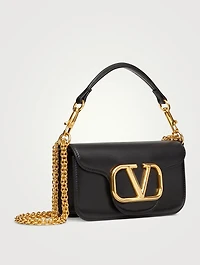 Small Locò Leather Shoulder Bag