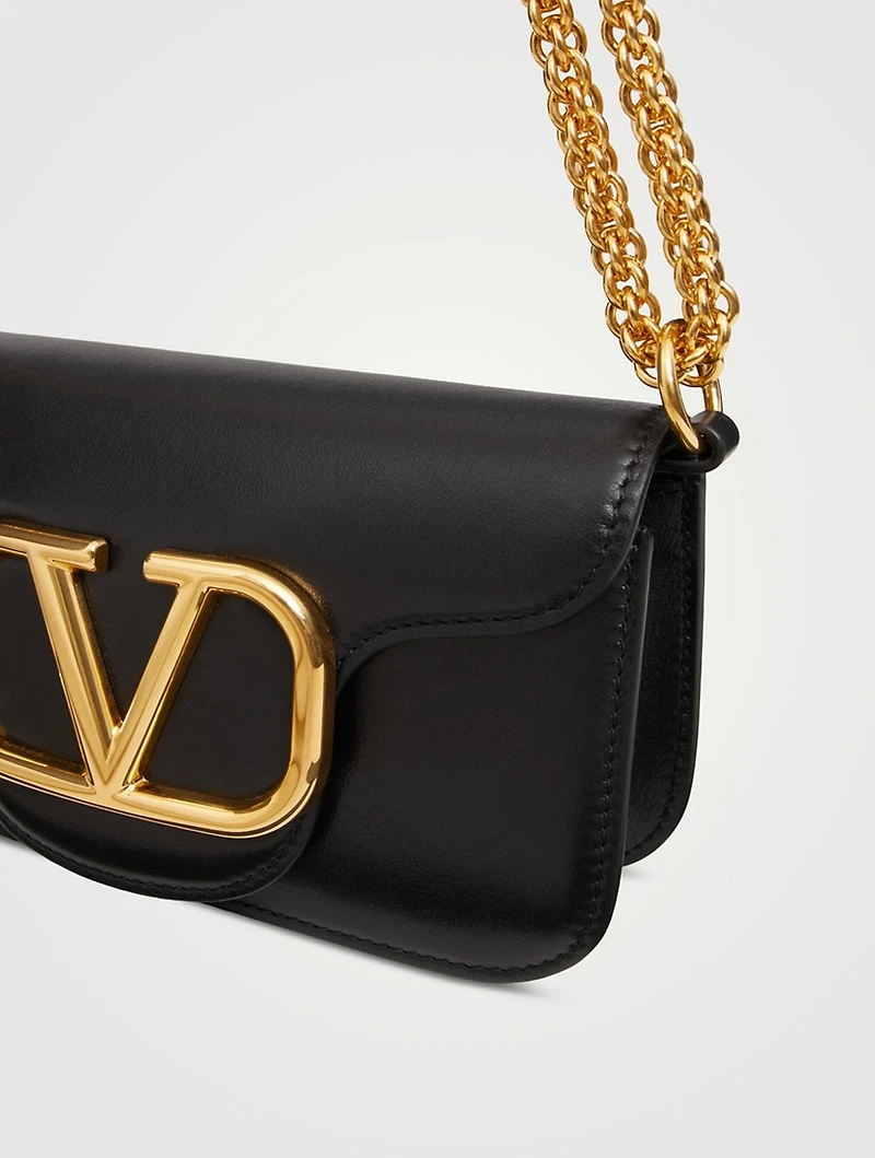 Small Locò Leather Shoulder Bag