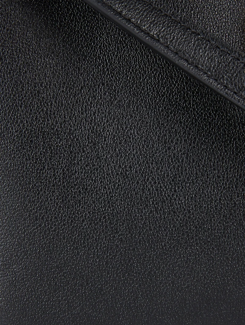Mini VLOGO Leather Pouch