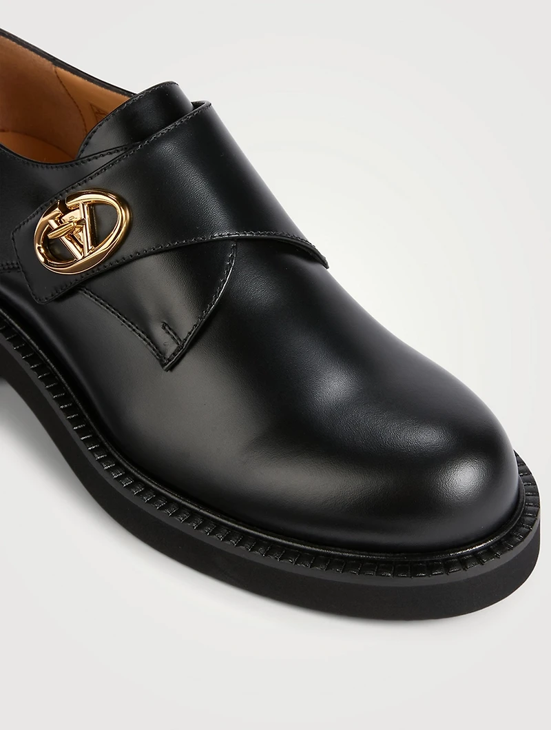 VLOGO Locker Leather Shoes
