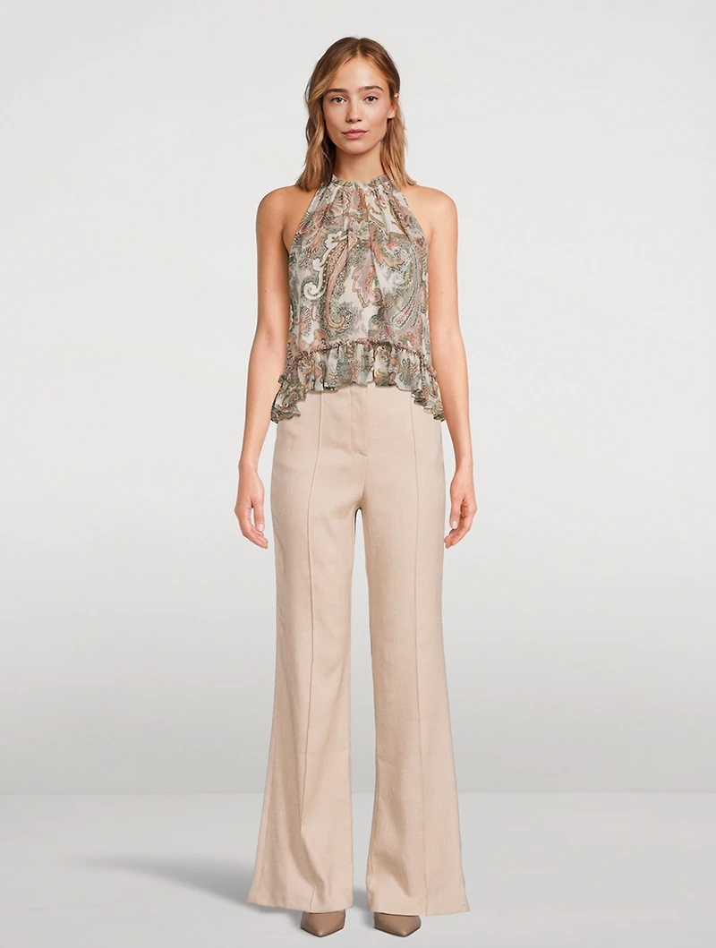 Renee Halter Top Floral Print