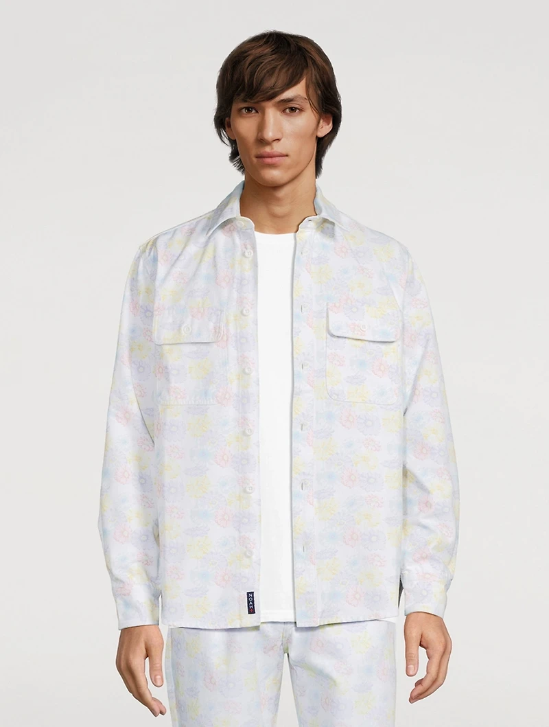 Work Shirt Floral Print