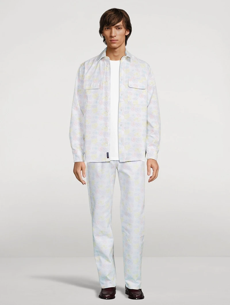 Work Shirt Floral Print