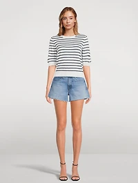 Le Brigette Denim Shorts