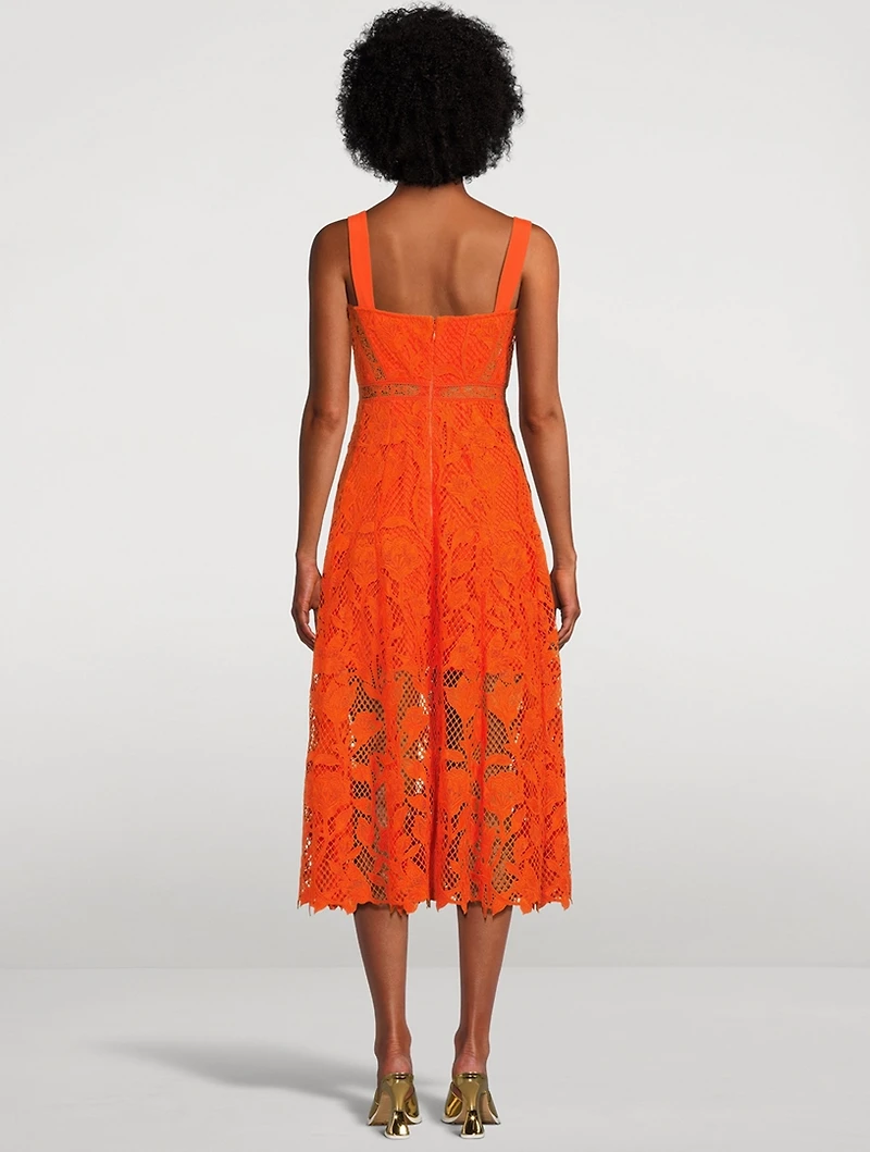 Lace Midi Dress