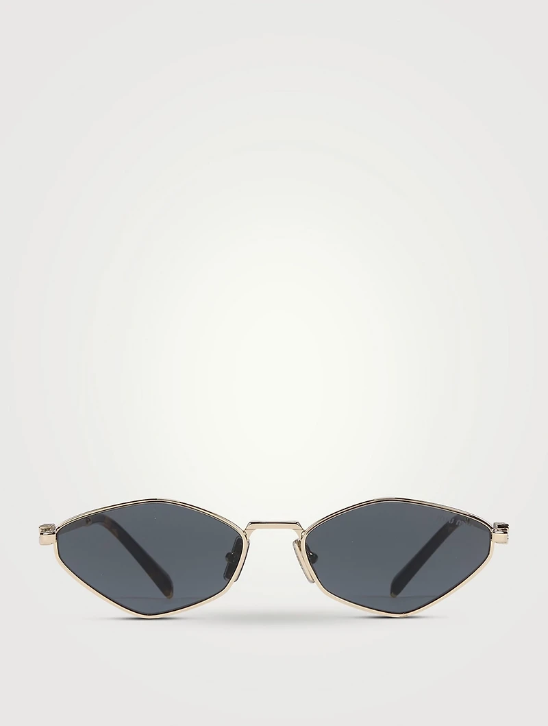 Miu Regard Oval Sunglasses