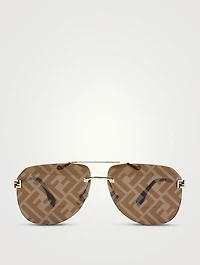 Fendi Sky Aviator Sunglasses