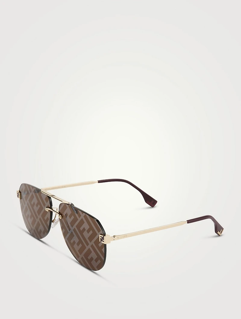 Fendi Sky Aviator Sunglasses