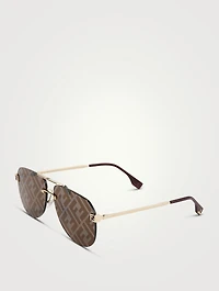 Fendi Sky Aviator Sunglasses