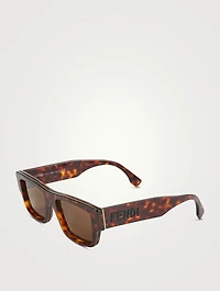 Signature Rectangular Sunglasses