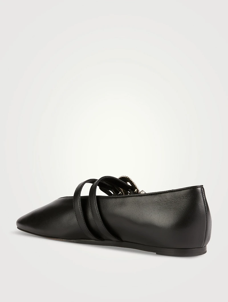 Claudia Leather Slippers