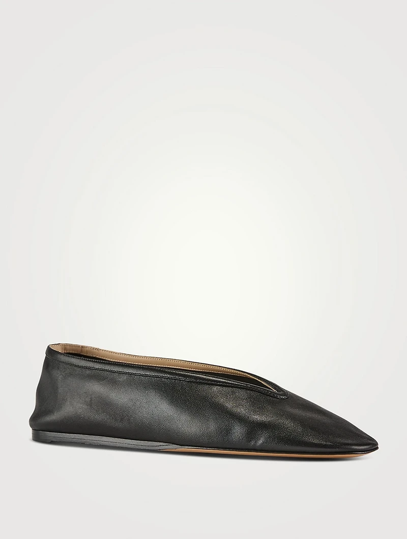 Luna Leather Slippers