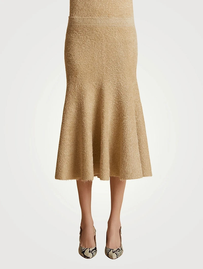 The Cadence Knit Midi Skirt