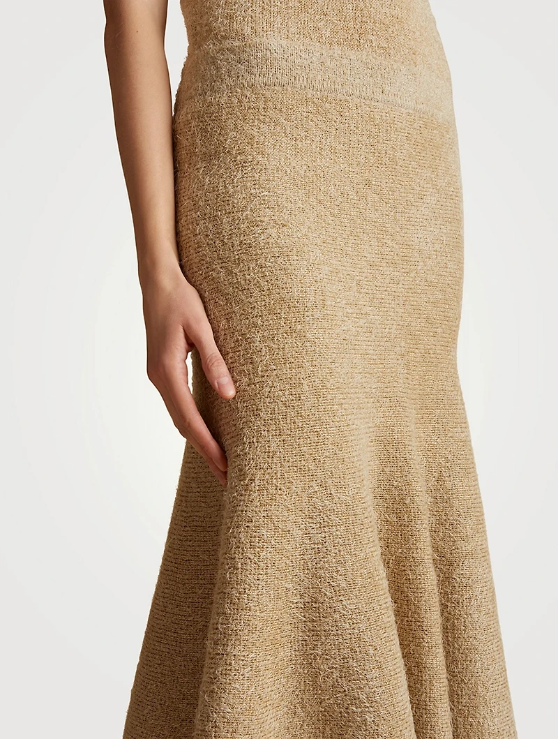 The Cadence Knit Midi Skirt