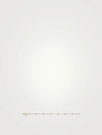 Evil Eye Bezel Chain Bracelet With Diamonds