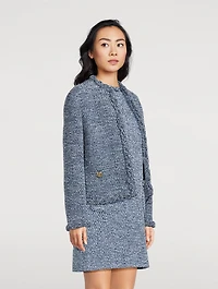 Tweed Denim Jacket