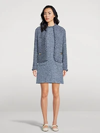 Tweed Denim Jacket