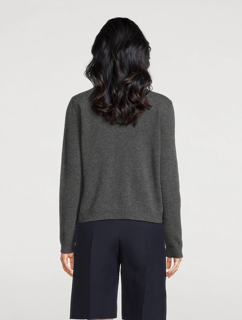 Embellished Wool Cardigan