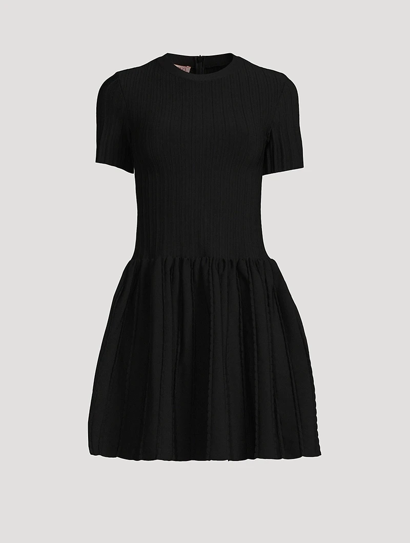 Short-Sleeve Mini Dress