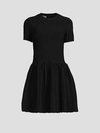 Short-Sleeve Mini Dress