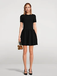Short-Sleeve Mini Dress