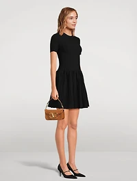 Short-Sleeve Mini Dress