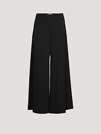Dela Wool Wide-Leg Trousers