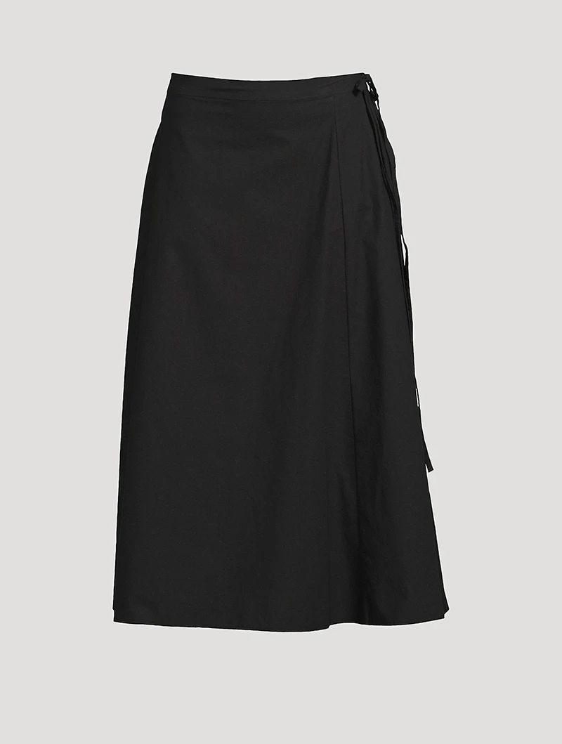 Fleur Cotton Midi Skirt