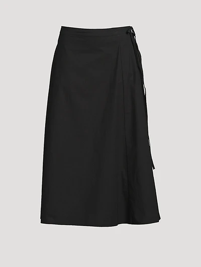 Fleur Cotton Midi Skirt