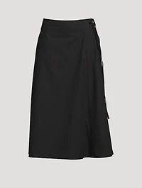 Fleur Cotton Midi Skirt