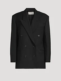 Timoty Double-Breasted Wool Blazer