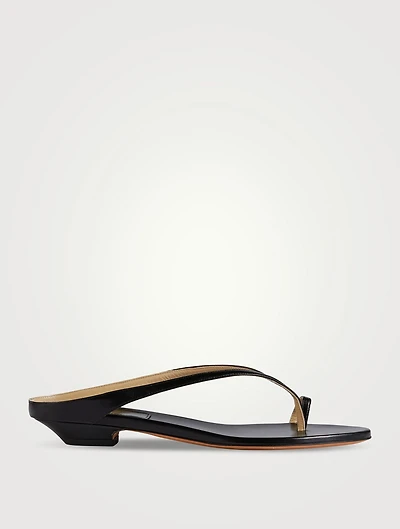The Marion Leather Thong Sandals