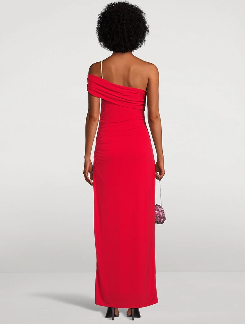 The Olivia One-Shoulder Gown