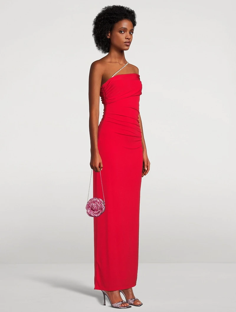The Olivia One-Shoulder Gown