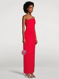 The Olivia One-Shoulder Gown