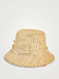 Straw Bucket Hat